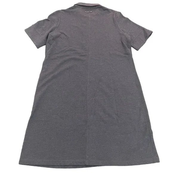 Tommy Bahama SPA Gray Button Front Women's Dress, Size L - Picture 4 of 8